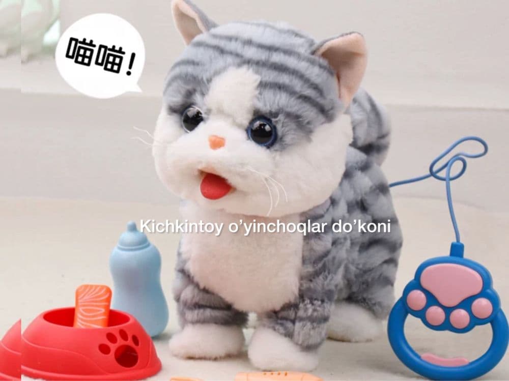 Говоряшая звуковой Кошка Игрушка Детский машина Самокат Samokat игрушк — 3