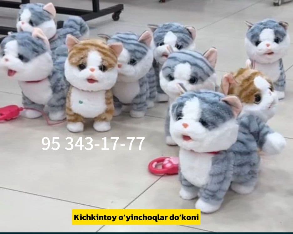 Говоряшая звуковой Сабака Кошка Игрушка Gapiradigan Mushuk va Kuchuk — 1