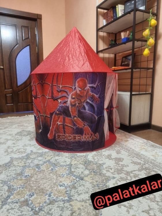 Новогодний СКИДКА Человек паук и Патрул  Palatka DOMIK UYCHALAR 
Manzi — 5