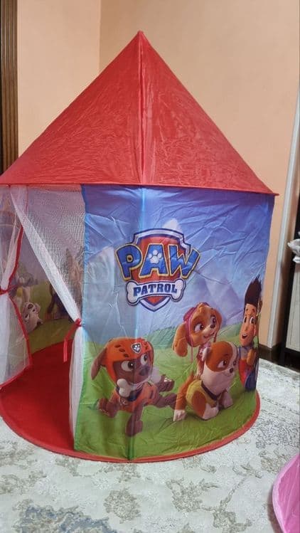 Новогодний СКИДКА Человек паук и Патрул  Palatka DOMIK UYCHALAR 
Manzi — 7
