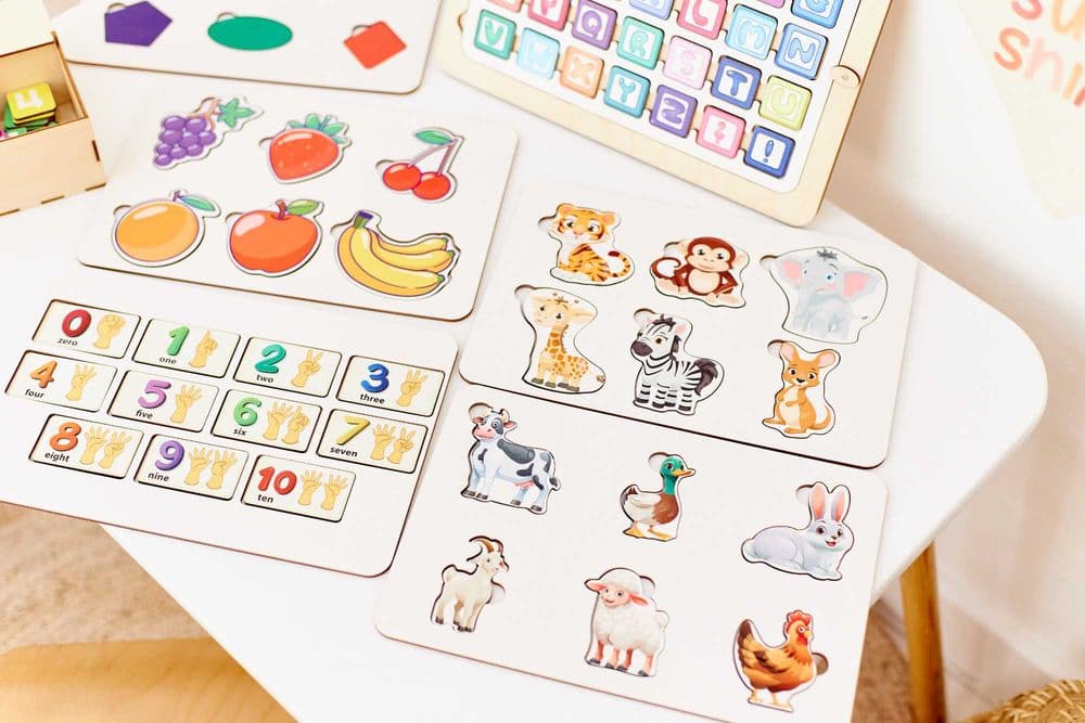 Didi, Рамка-вкладыш 6в1, ручная работа, игрушки, подарок для детей — 5