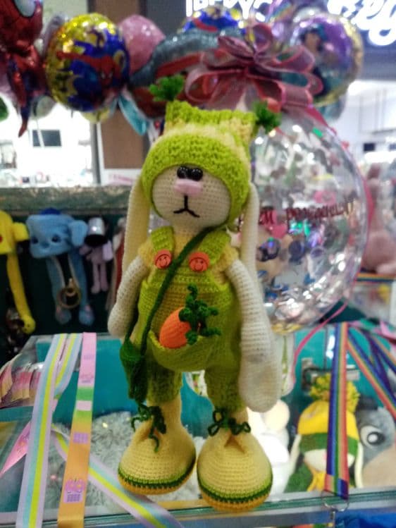 Вязаные игрушки. — 3