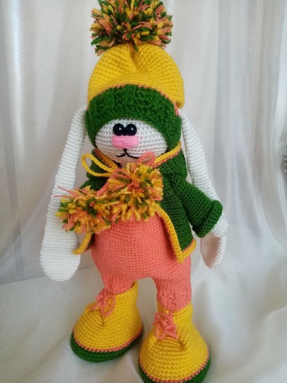 Вязаные игрушки. — 4