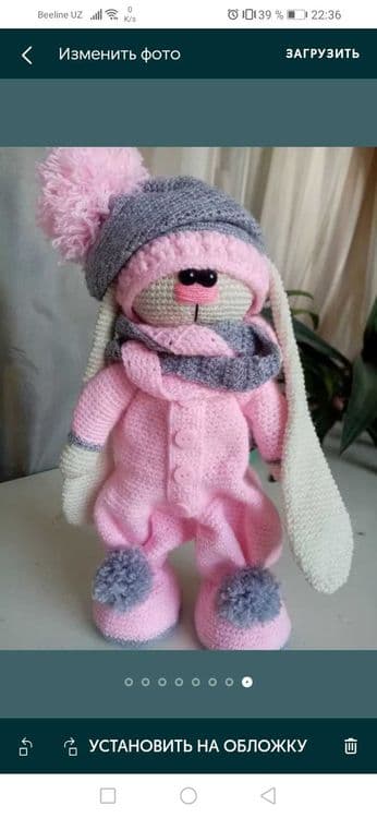 Вязаные игрушки. — 6