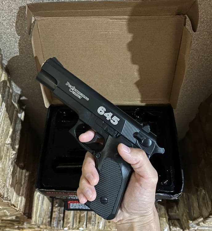 Pistolet tupponchalar to'pponchalar пистолет железный аирсофт метал — 4