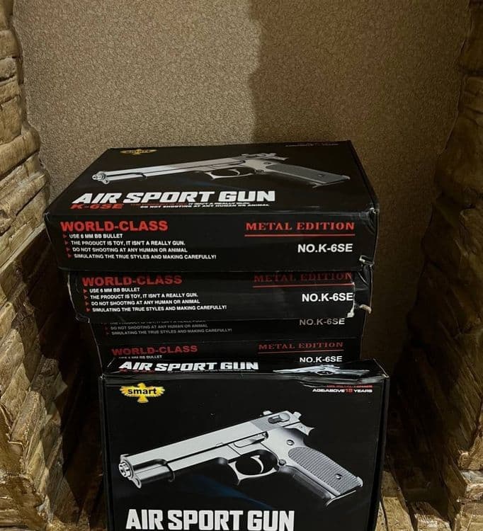 Pistolet tupponchalar to'pponchalar пистолет железный аирсофт метал — 6