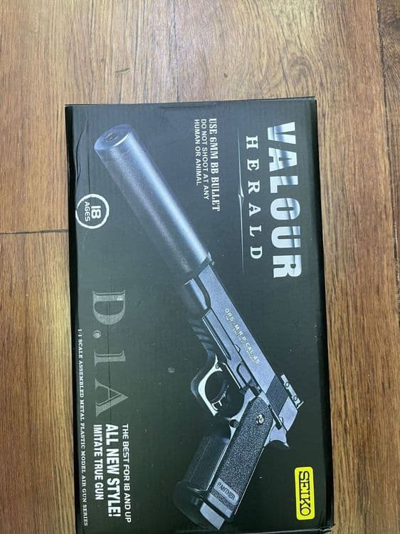 Airsoft gun Strikeball 6mm Temir железный пистолет металлический — 7