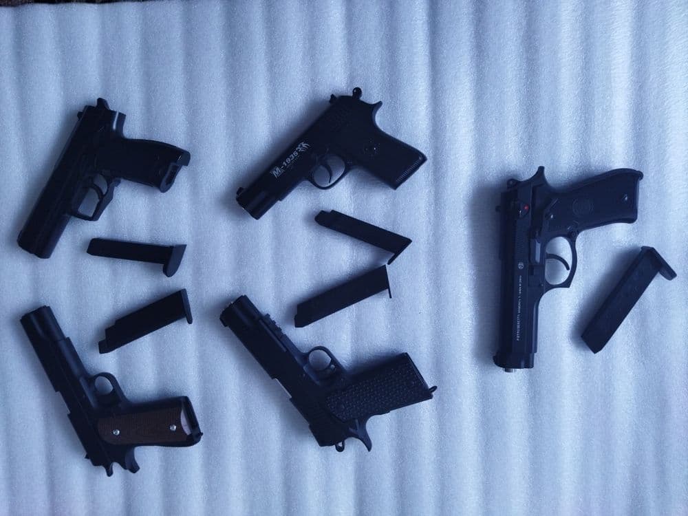 Airsoft gun Temir pistolet железный пистолет металлический  Страйкболь — 5