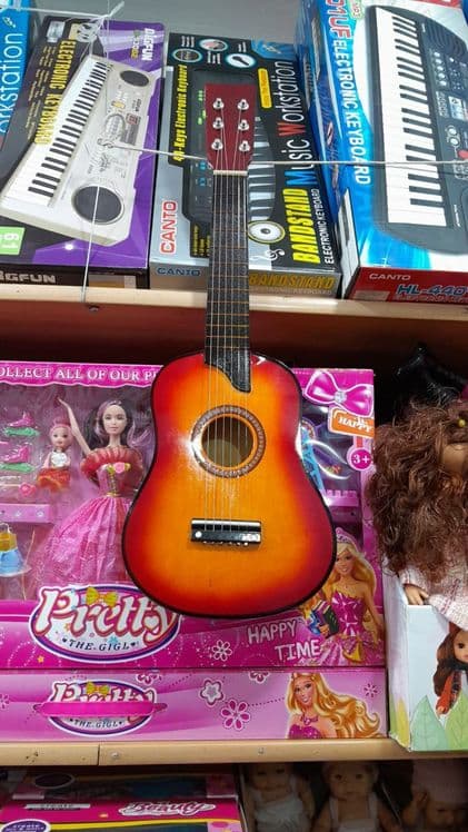 Даставка безплатная. Игрушка детская гитара балшой 66 см — 2