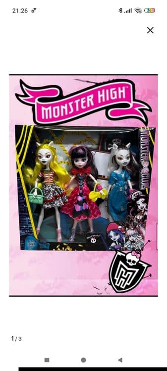 Набор кукол монстер хай — 3