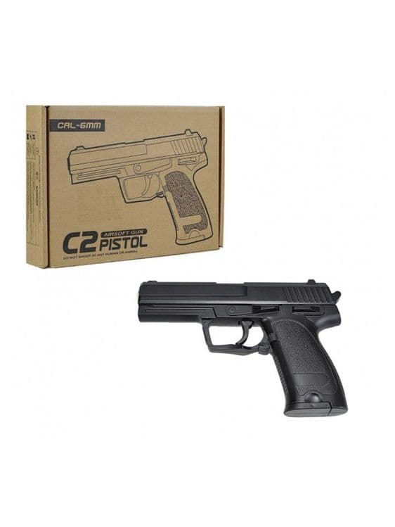 Metalli pistolet, pistolet, temir pistolet, C2, K112S — 2