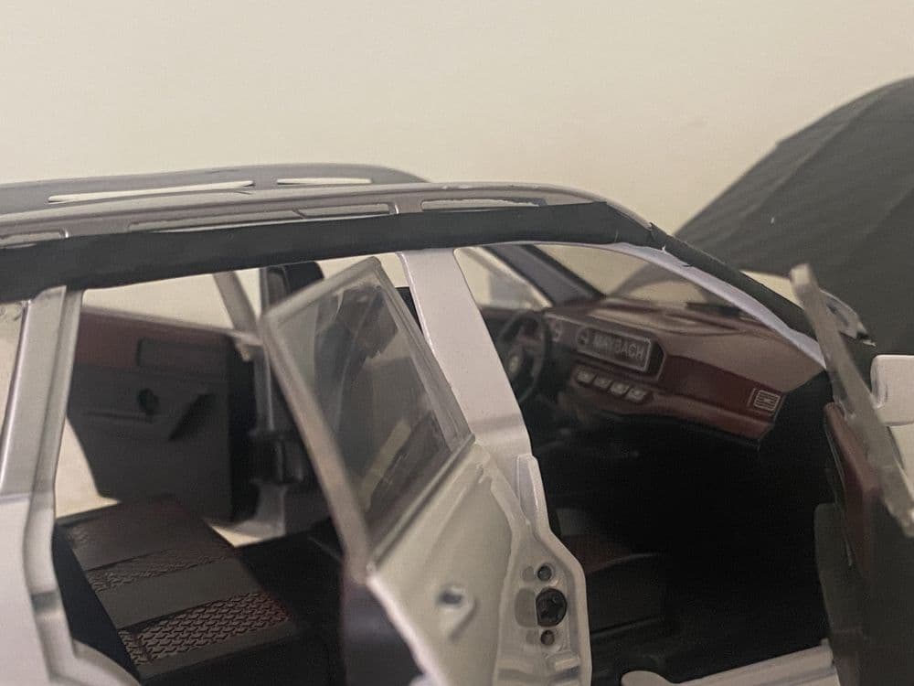 Железная модель Mercedes-benz GLS 600 MAYBACH — 6