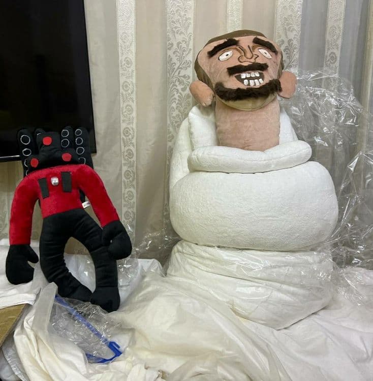 Большой Скибиди Туалет (90см) — 2