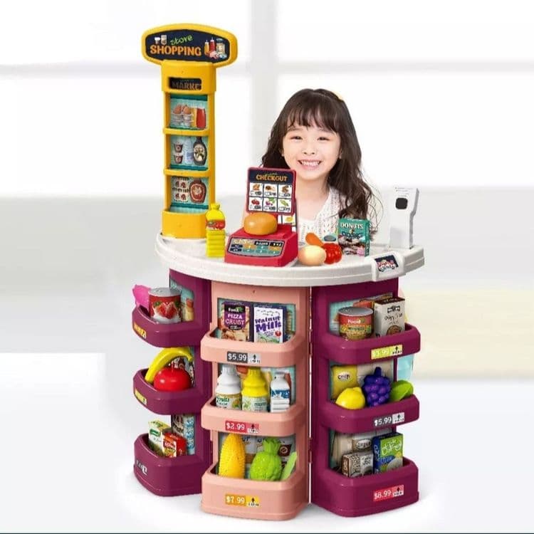 Даставка бесплатная. Игровой набор Магазин торговый рынок — 2