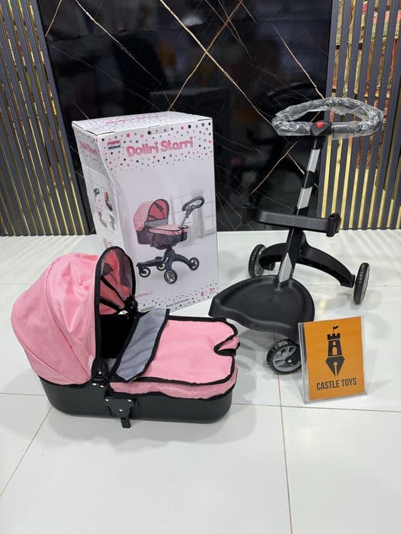 Коляска для кукол Dollri Starri Качество очень хороше Castrum Toys — 3
