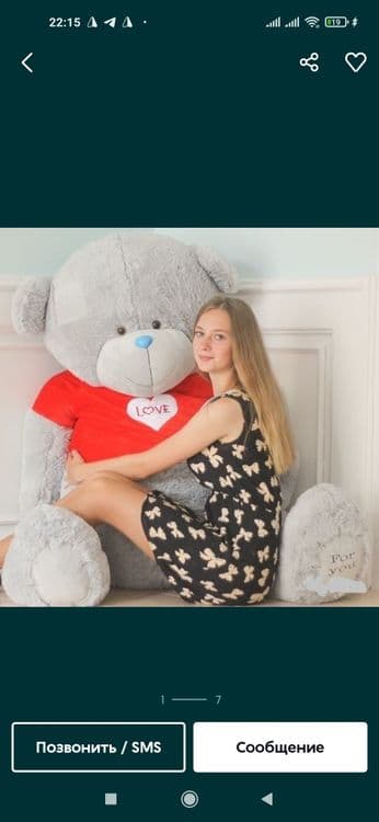 Teddi + Teddy+Тедди.. (50sm. 3metr) — 2