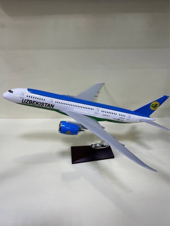 Самолет Boeing 787-8 Dream Liner Uzbekistan Airways отличный подарок — 4