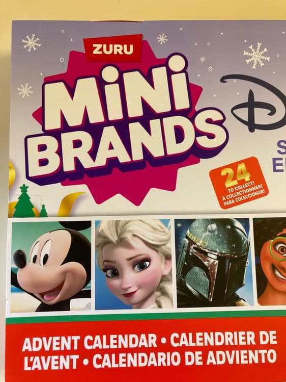 Mini brands адвент календарь из 24 окошек героев дисней — 8