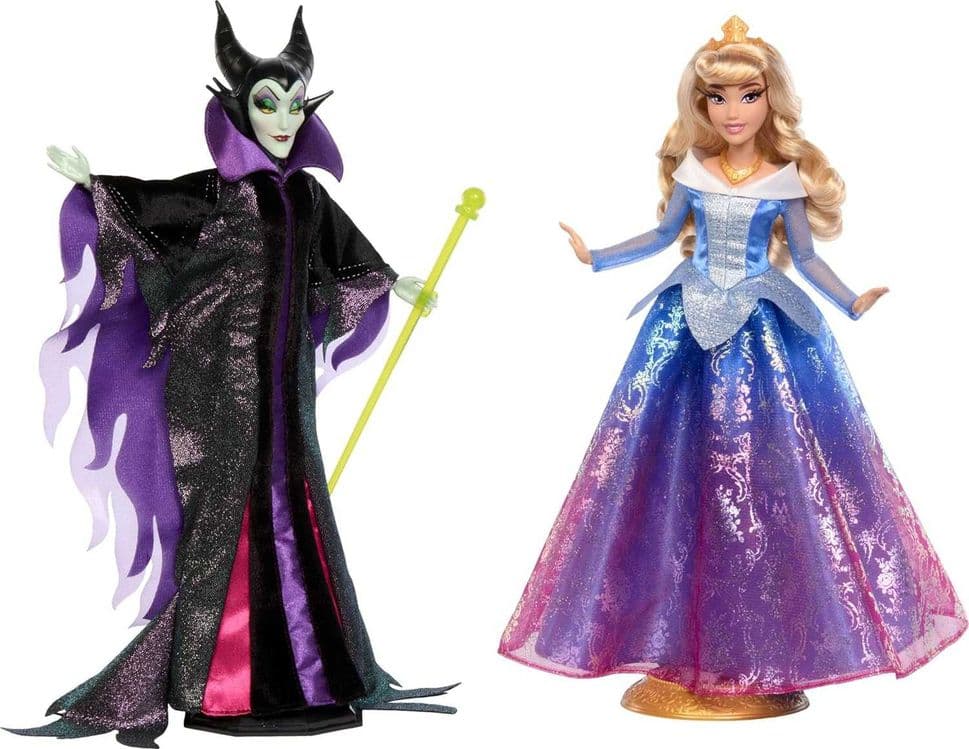 Набор коллекционных кукол Mattel Disney Princess Maleficent & Aurora — 1