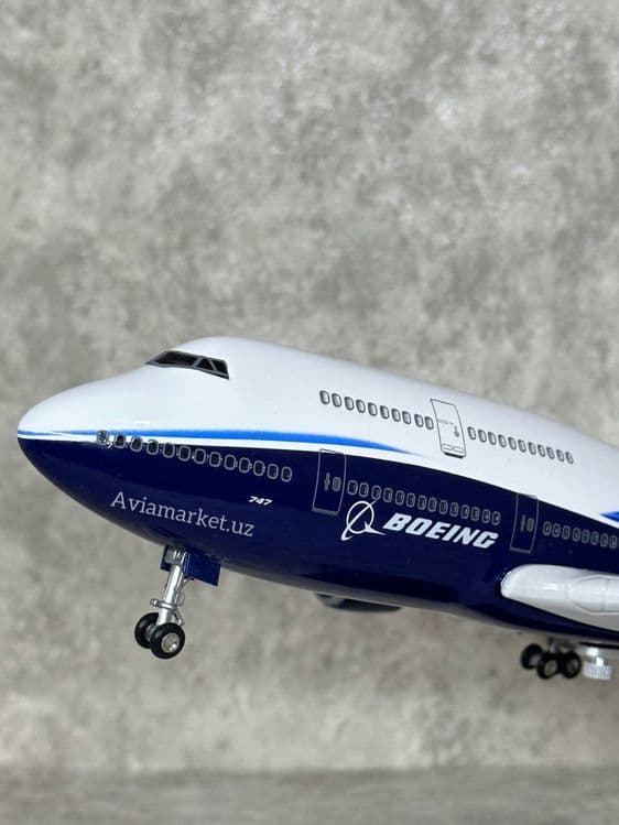Самолет модель BOEING-747 с LED подсветкой отличный подарок Авиатору — 5