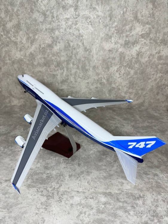 Самолет модель BOEING-747 с LED подсветкой отличный подарок Авиатору — 7