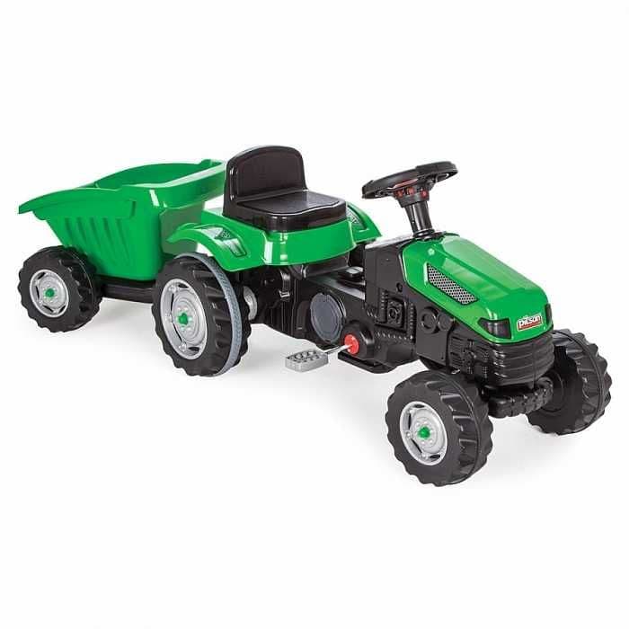 Педальная машина Tractor с прицепом Pilsan  Бесплатная Доставка — 12