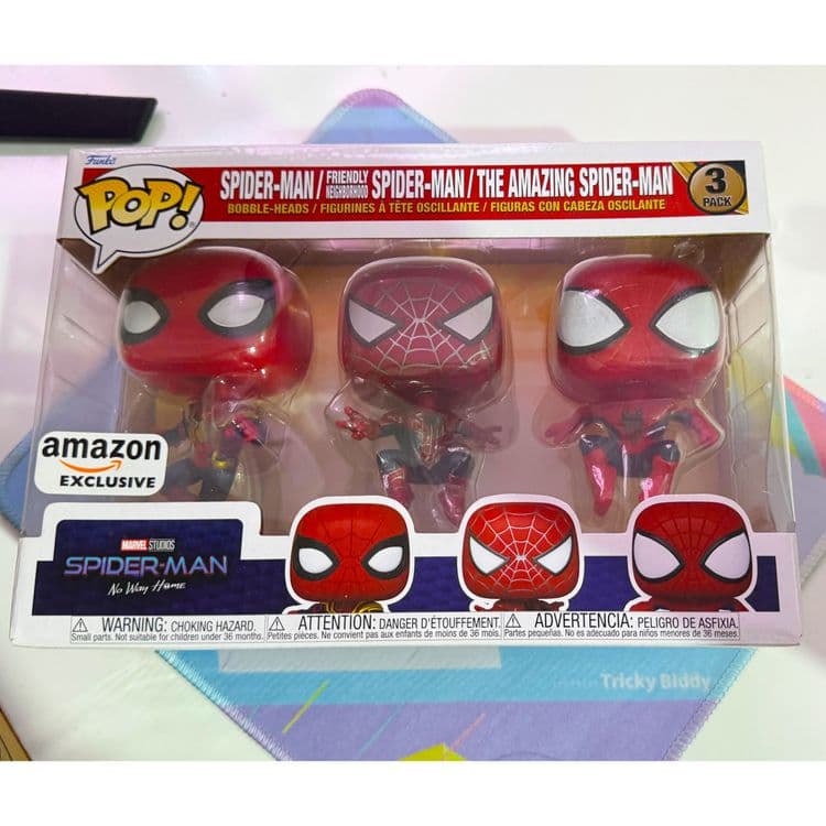 Funko Pop! Marvel: Spider-Man: No Way Home 3в1 Оригинал Человек Паук — 1