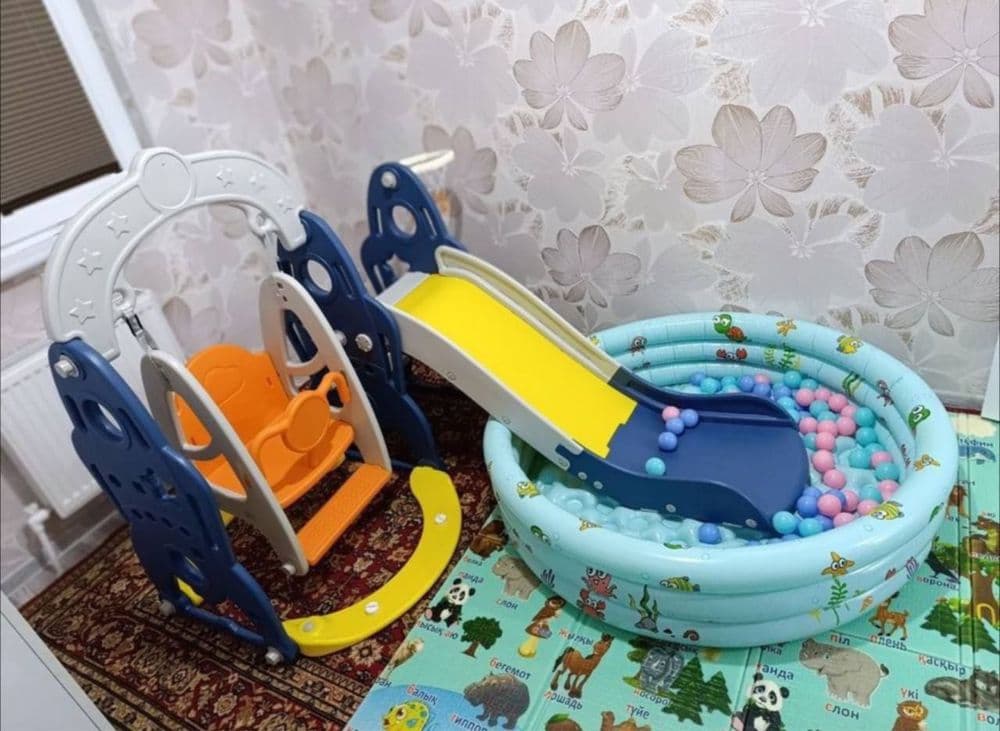 Горка качела детский — 4