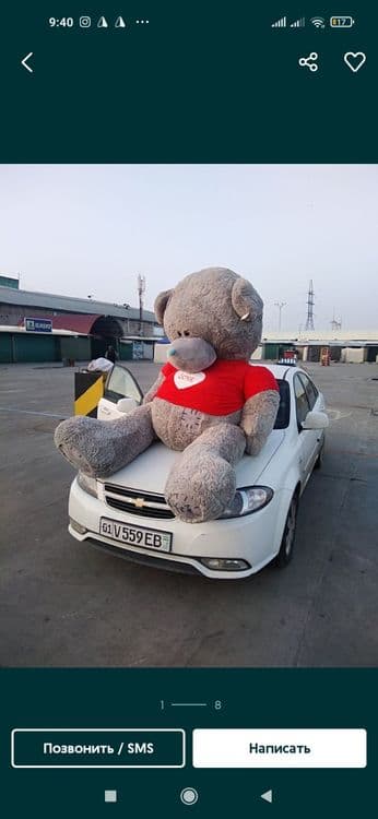Teddi Tediy bear ayiqchalar (30sm 3metr) Stich — 1