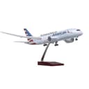 Самолет (Boeing 787-8 Dream Liner American) с LED подсветкой