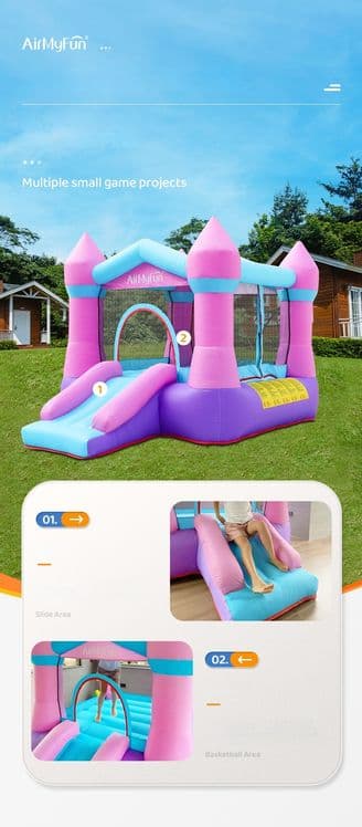 Батут Замок Myairfun , есть для Оптом — 2