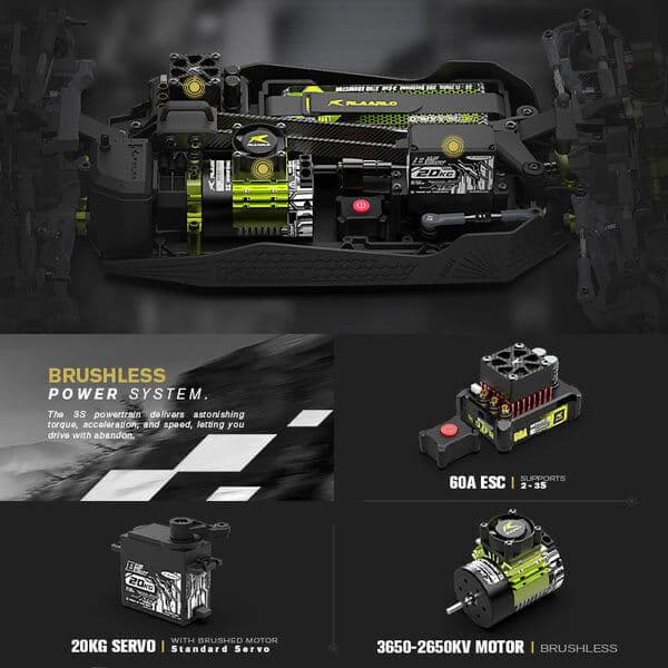 Rc car haqiqiysport hobby pubgdagiMashina firminni 1:10 temir uzatmali — 5