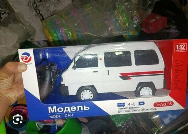 Bolalar uchun masofadan boshqariladigan 1;12 Chevrolet Damas o'yinchoq — 3