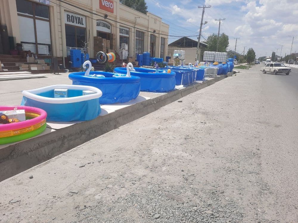 Intex Basseynlari endi arzon narxlarda Samarqand bo'ylab dastavka — 2