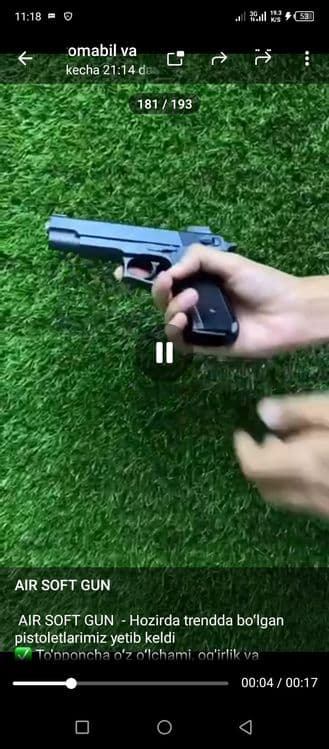 Air Soft Gun. Trenddagi Pistolit. — 6