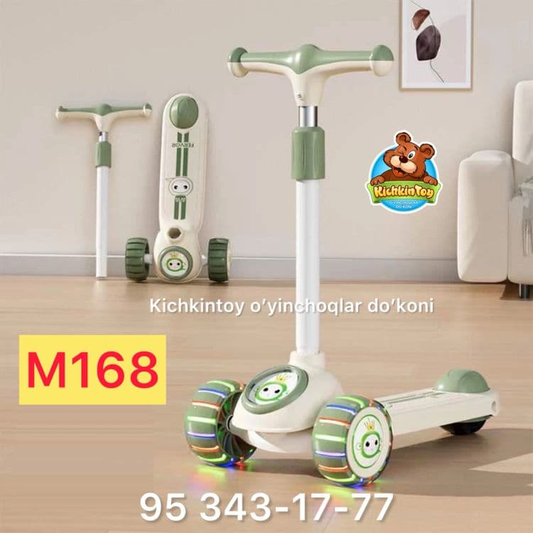 Samokat Самокат Bolalar samakati Tolokar Детский машина Kichkintoy — 6