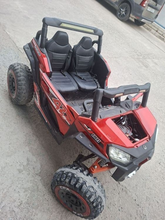 Электромобиль Багги 1552 24V 4WD красный — 2
