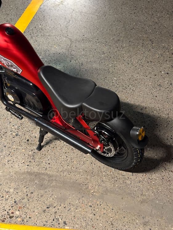 Детский мотоцикл Harley 24V 250W до 34 км/ч Bluetooth кожаное сиденье — 5
