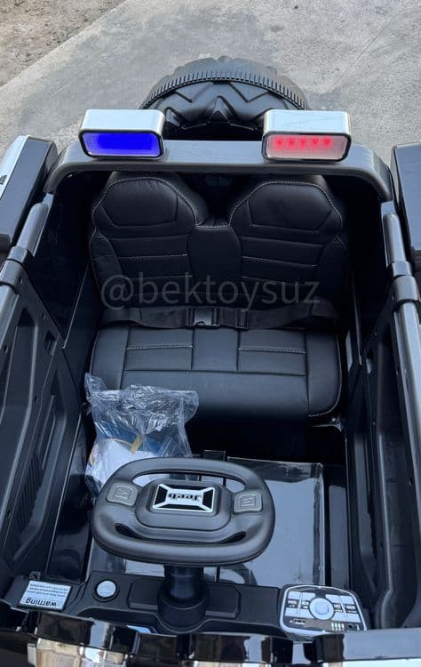 Детский электромобиль Jeep 12V 4x4 UTV с пультом 2 места EVA колёса — 8