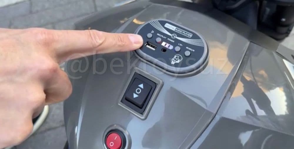 Детский мотоцикл Agusta ABM-9588, 12V с Bluetooth и EVA колеса 2-5 лет — 7