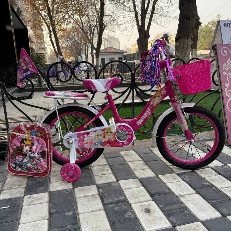 Детские велосипеды "Принцесса". 4-7.8 лет. Оплата любая. Доставка. — 8