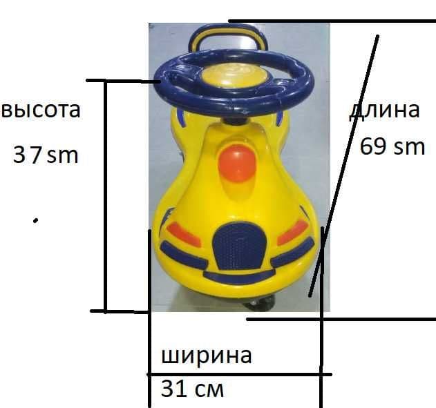 Игрушка Бебикар (Babycar) 31x37x69 см Доставка бесплатно — 5