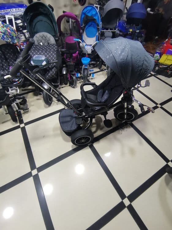 Новая велоколяска TURBO TRIKE модель MS-0755 — 6