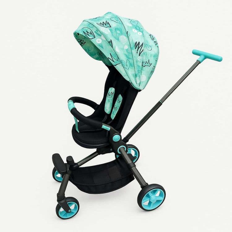 Прогулочная коляска Bebehoo ST301,складная, зелёная,6–36 мес, до 30 кг — 3