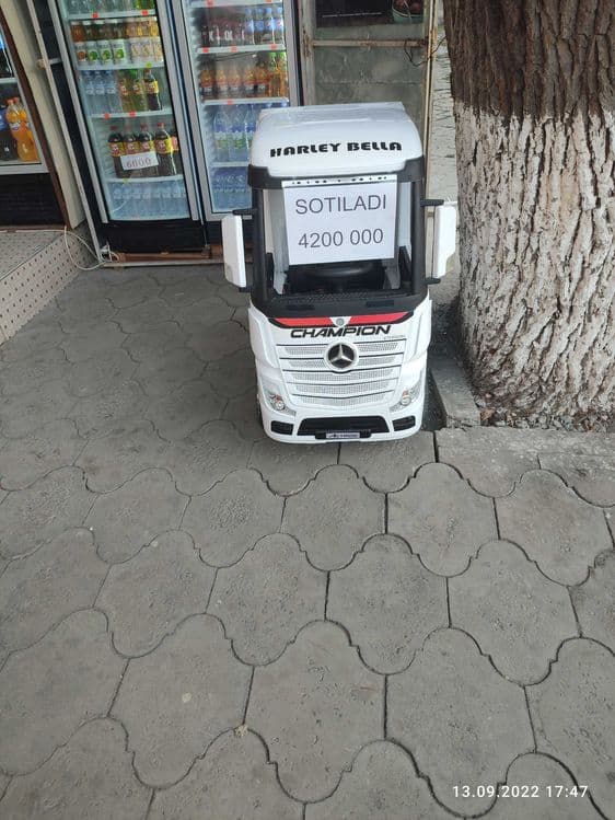 Moshinacha Kamazcha bolalar fura mers detskiy mashina elektron — 1