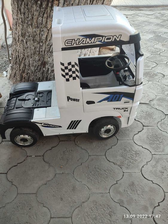 Moshinacha Kamazcha bolalar fura mers detskiy mashina elektron — 4