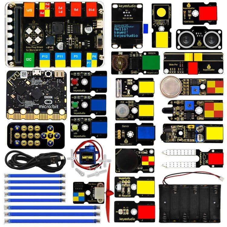 EASY Plug Ultimate Starter Kit for BBC:Microbit KS4023 — 2