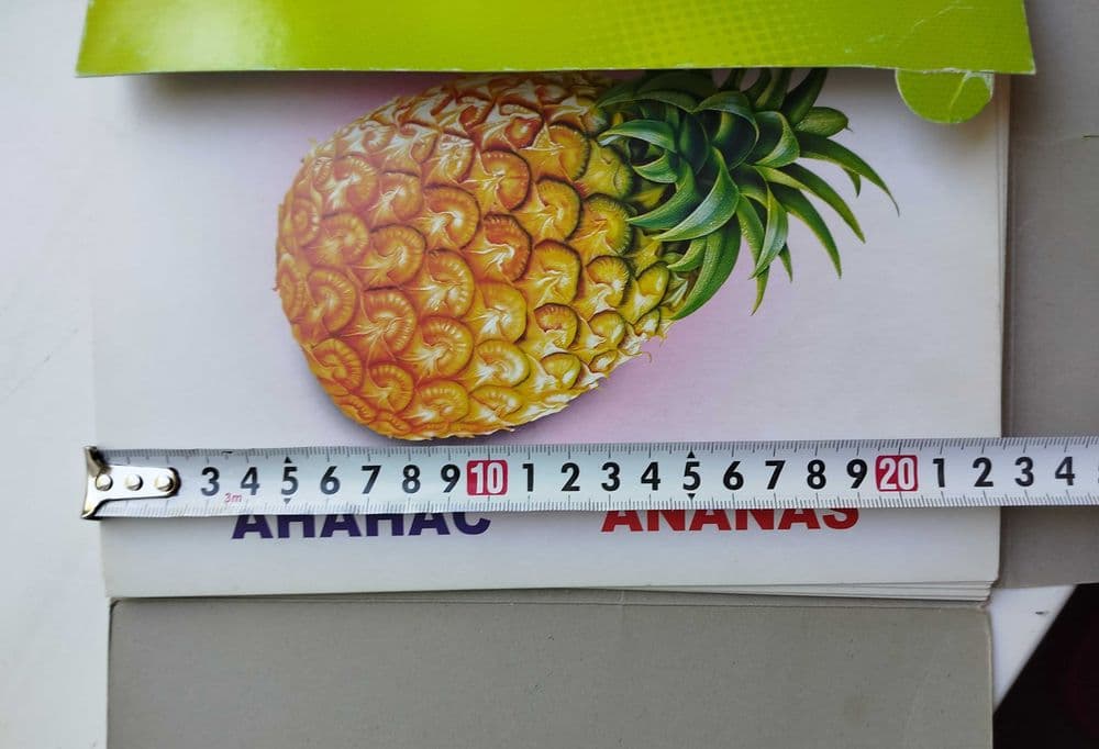 Набор карточек Фрукты kartochkalar to'plami mevalar — 4