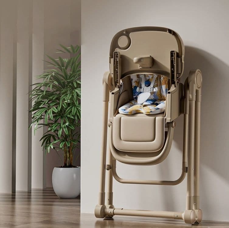 KIDILO original Стульчик для кормления 3 в 1 шезлонг качелями — 4