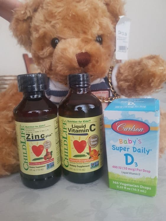 Child life vitamin c va zink bolalar uchun . — 4